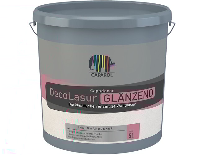 Интерьерная декоративная лазурь Capadecor DecoLasur Glänzend (Кападекор ДекоЛазурь Гленценд).