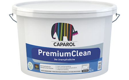 Caparol PremiumClean (ПремиумКлин): водно-дисперсионная матовая акриловая интерьерная краска. База 1. Объем: 10 л.  