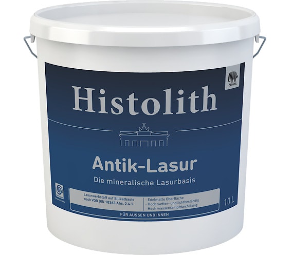 Силикатная декоративная лазурь Histolith Antik Lasur. Объем: 5л.  