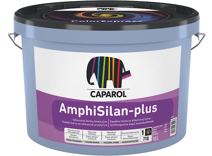 Фасадная краска Caparol AmphiSilan-Plus. База 3. Объем: 9,4 л.