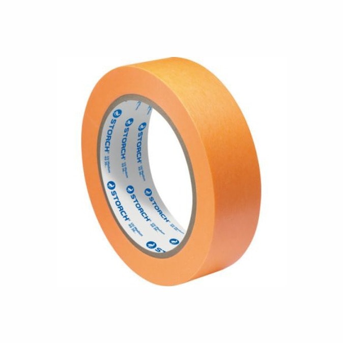 Специальная малярная лента Das GoldeneUV60 50 мм, 50 м. Экстратонкая, гладкая специальная бумага для супер ровных кантов. Средняя адгезионная прочность и очень высокая прочность во влажном состоянии. Устойчива к ультрафиолетовому излучению до 8 недель. Для гладких поверхностей. Идеально подходит для водоразбавляемых материалов. Арт. 49 36 50