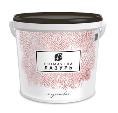 Декоративная лазурь Primavera полуматовая. Объем: 1 л.