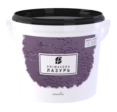 Декоративная бесцветная лазурь Primavera матовая   