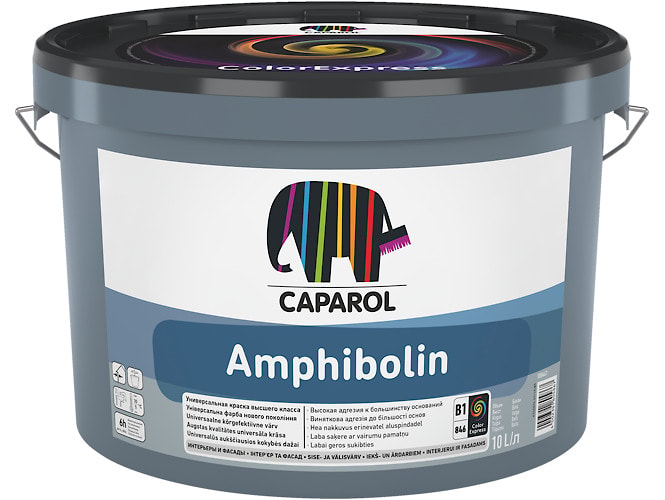 Универсальная акрилатная краска Caparol Amphibolin. База 1. Объем: 1,25 л.